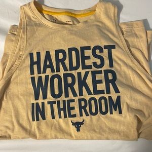 Under Armour project rock tank top